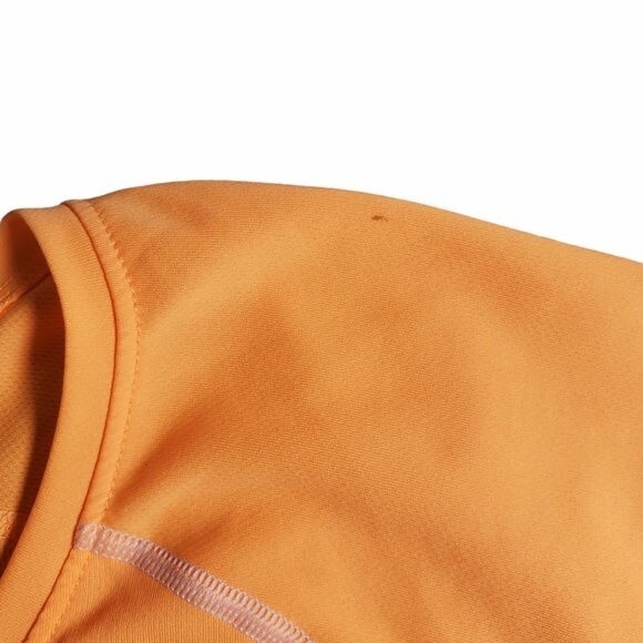 Avia Orange and White V Neck Short Sleeve Athletic T Shirt sz S - Picture 5 of 8